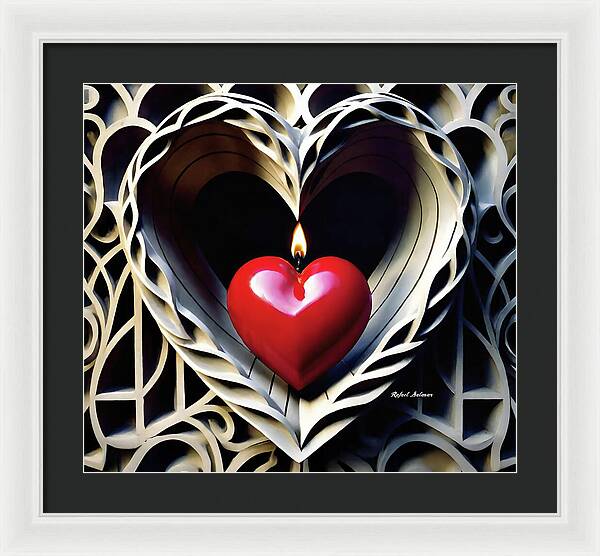 Passion Ignited - Framed Print