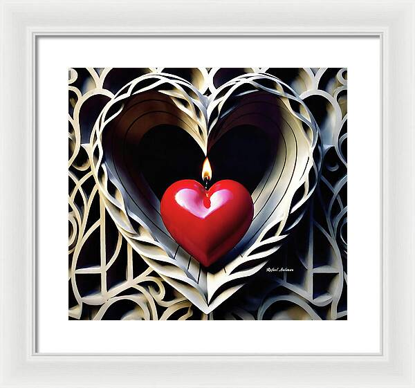 Passion Ignited - Framed Print