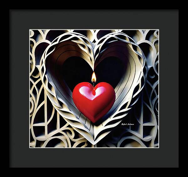 Passion Ignited - Framed Print