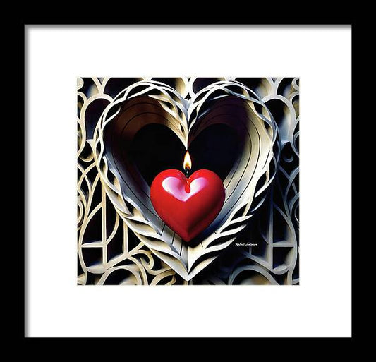 Passion Ignited - Framed Print