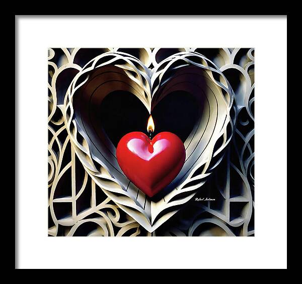 Passion Ignited - Framed Print