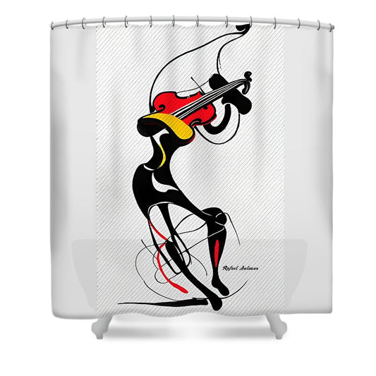 Rhapsody in Color - Shower Curtain