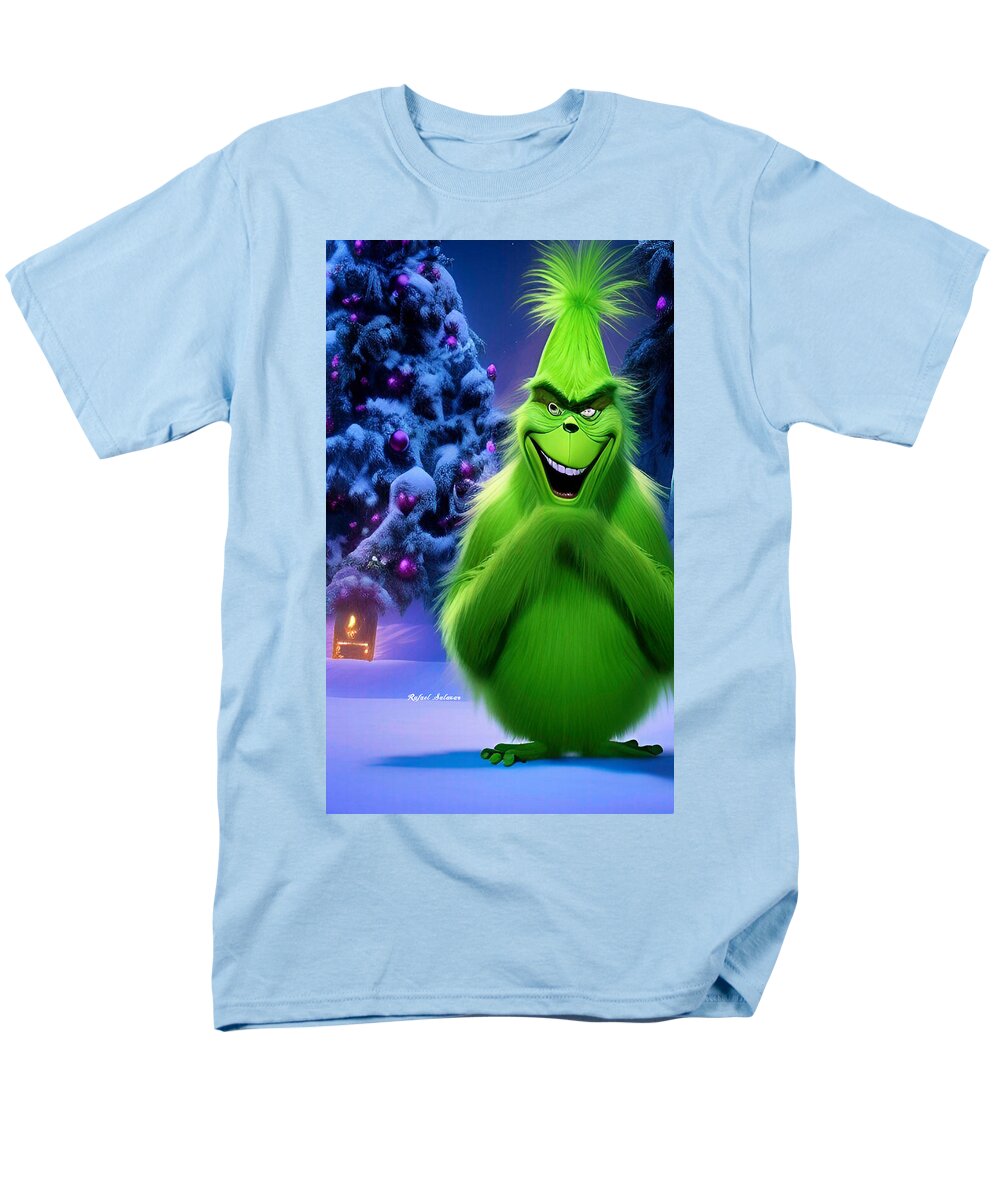 Scheming Grinch in Holiday Bliss - Men's T-Shirt  (Regular Fit)