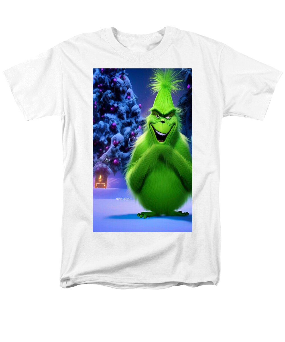 Scheming Grinch in Holiday Bliss - Men's T-Shirt  (Regular Fit)