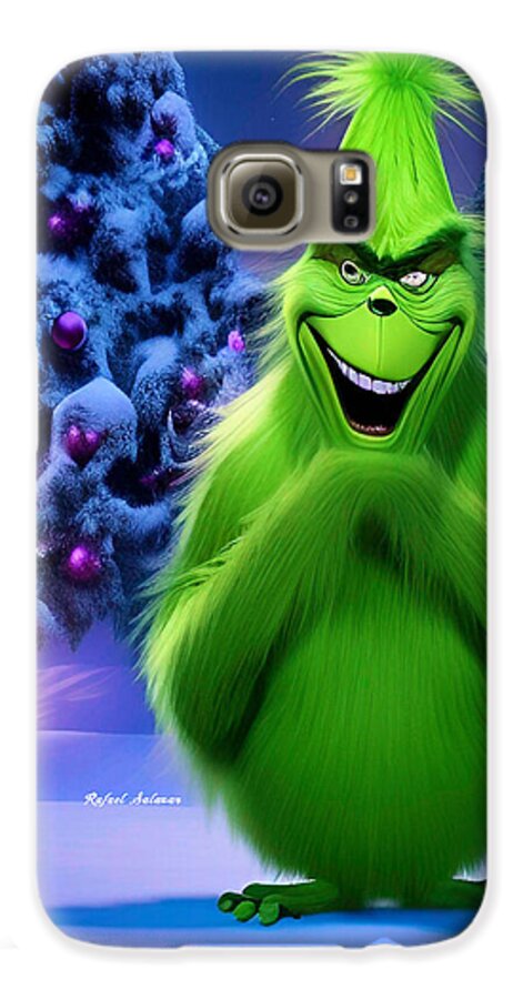 Scheming Grinch in Holiday Bliss - Phone Case