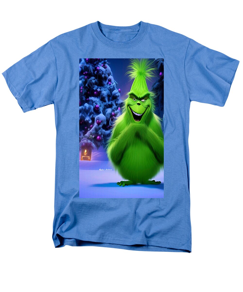 Scheming Grinch in Holiday Bliss - Men's T-Shirt  (Regular Fit)