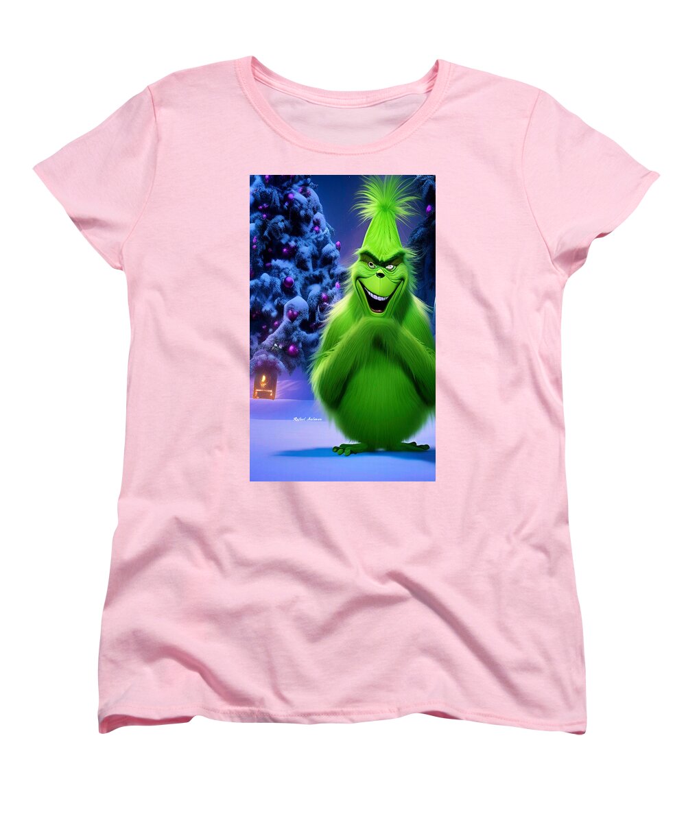 Scheming Grinch in Holiday Bliss - Women's T-Shirt (Standard Fit)