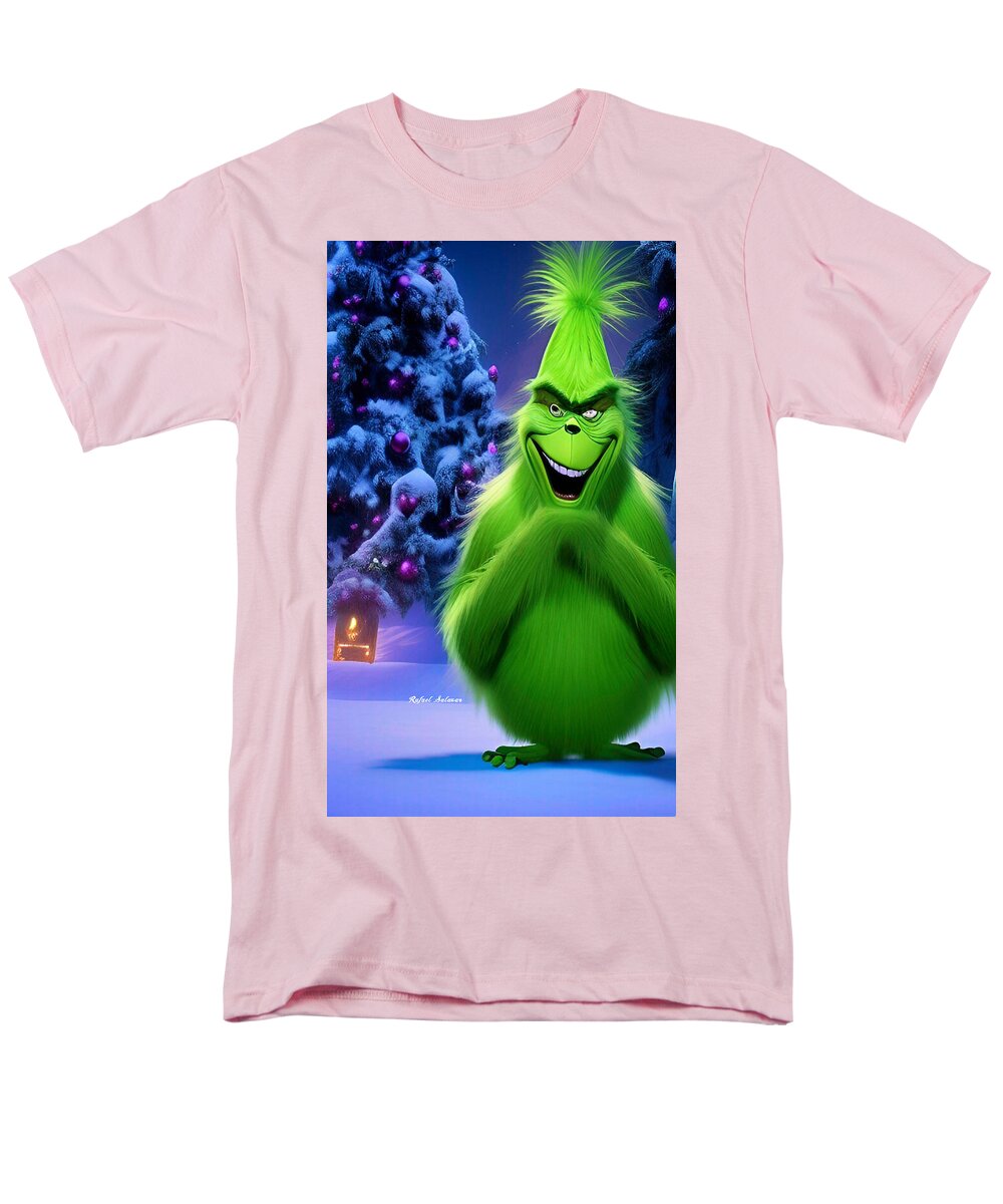 Scheming Grinch in Holiday Bliss - Men's T-Shirt  (Regular Fit)