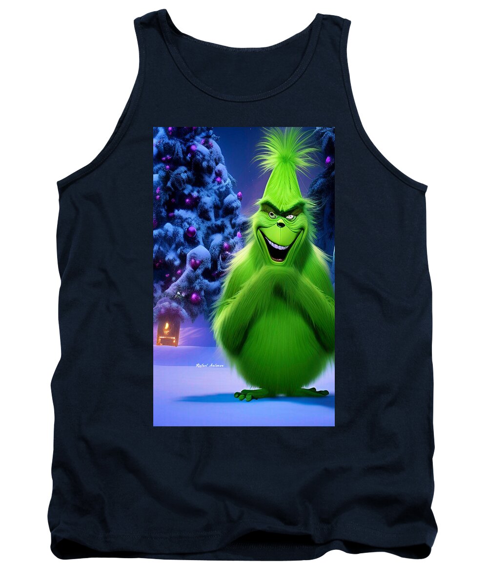 Scheming Grinch in Holiday Bliss - Tank Top