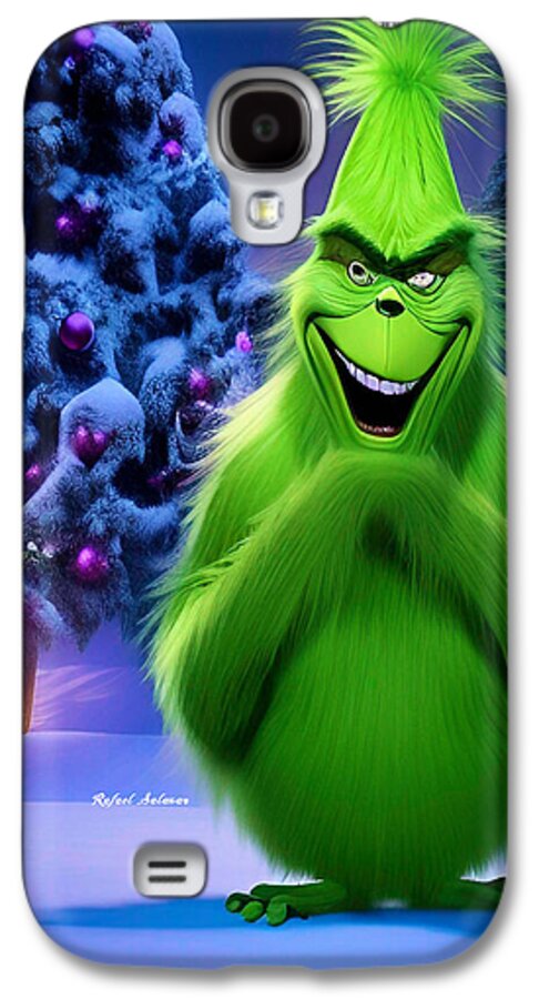 Scheming Grinch in Holiday Bliss - Phone Case