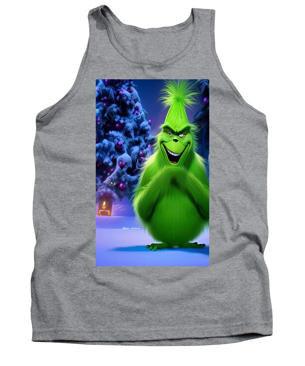 Scheming Grinch in Holiday Bliss - Tank Top