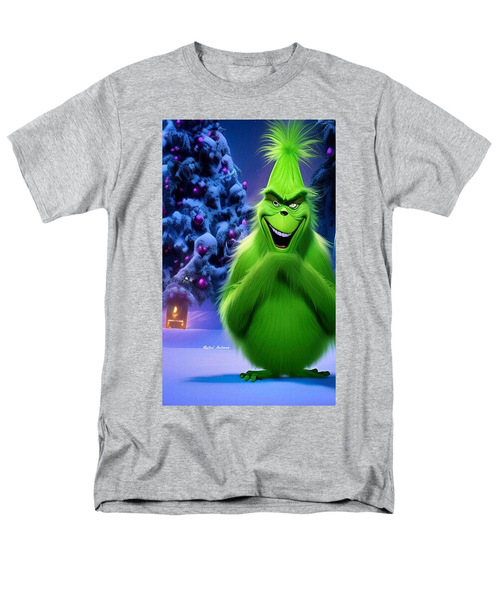 Scheming Grinch in Holiday Bliss - Men's T-Shirt  (Regular Fit)