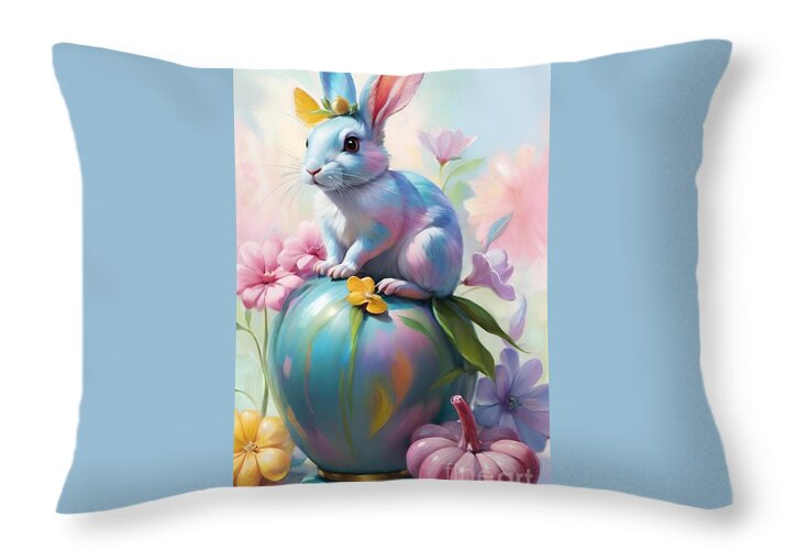 Springtime Whimsy - Throw Pillow