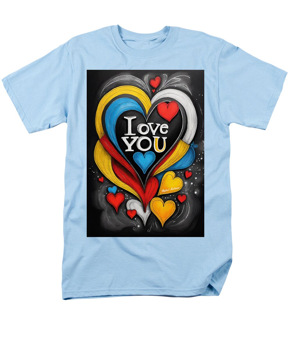 Vibrant Love - Men's T-Shirt  (Regular Fit)