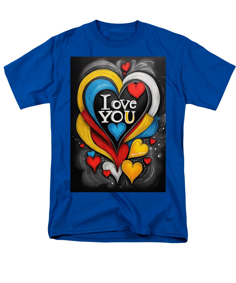 Vibrant Love - Men's T-Shirt  (Regular Fit)