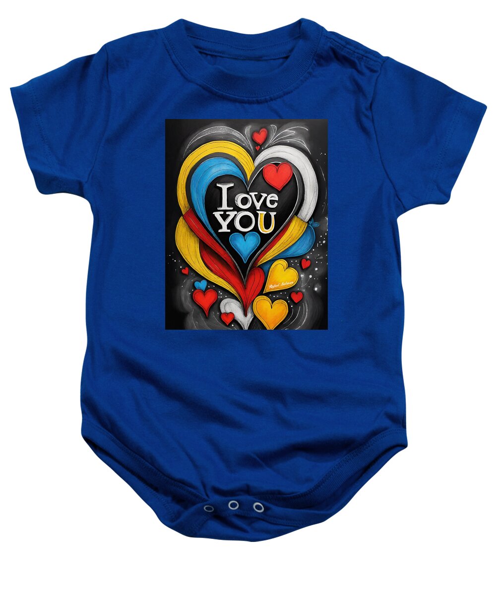 Vibrant Love - Baby Onesie