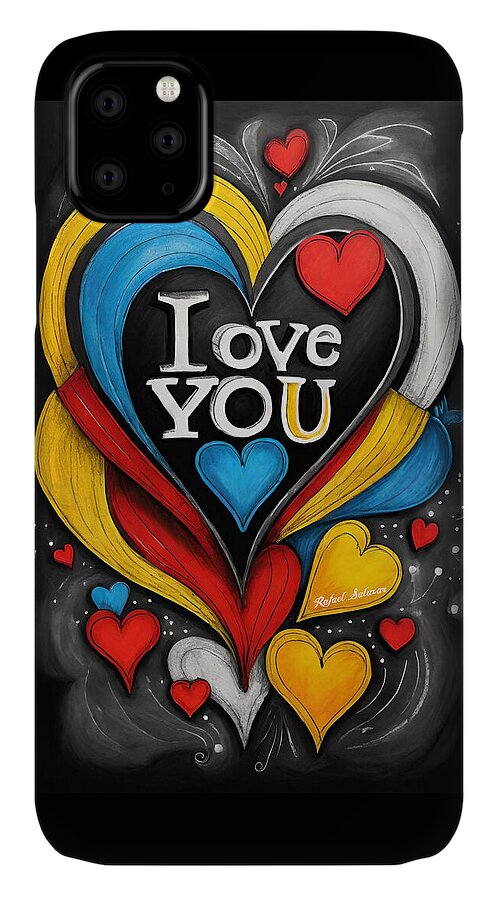 Vibrant Love - Phone Case