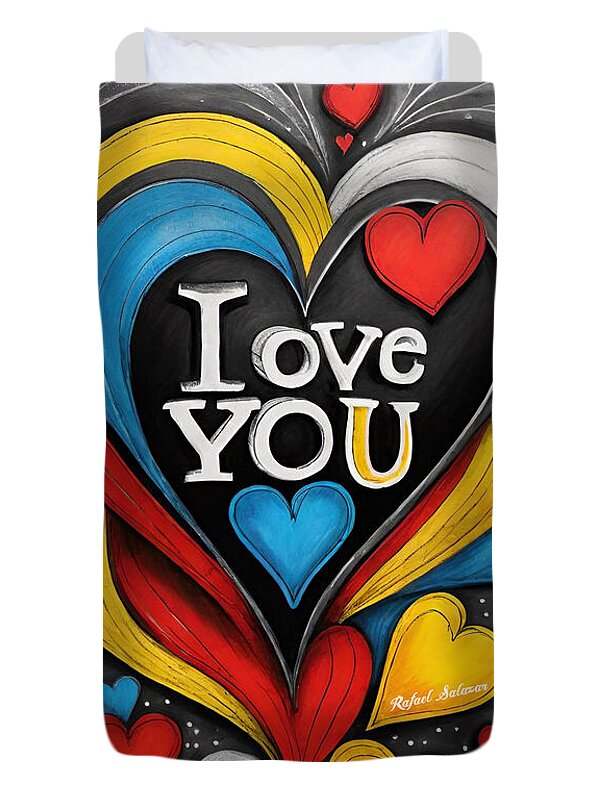 Vibrant Love - Duvet Cover