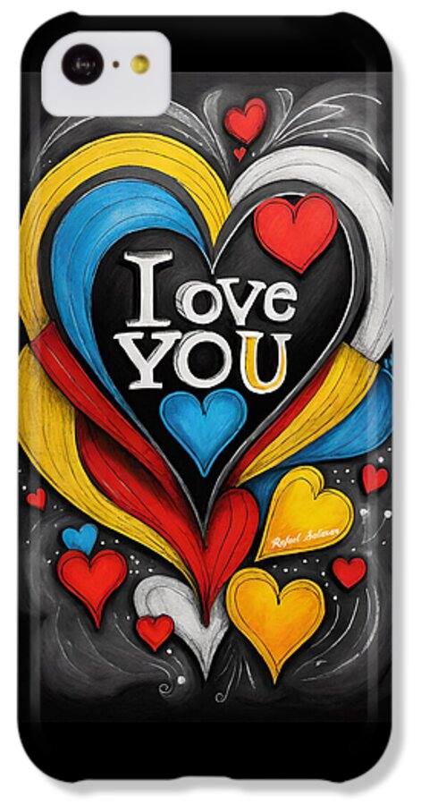 Vibrant Love - Phone Case