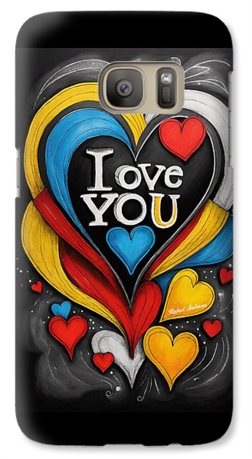 Vibrant Love - Phone Case