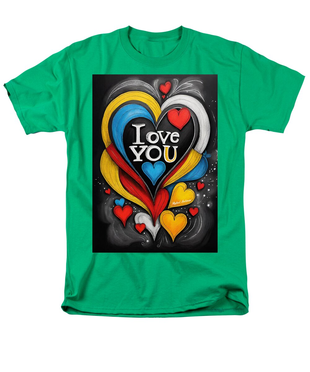 Vibrant Love - Men's T-Shirt  (Regular Fit)