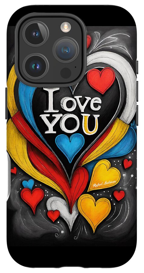 Vibrant Love - Phone Case