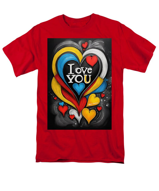 Vibrant Love - Men's T-Shirt  (Regular Fit)