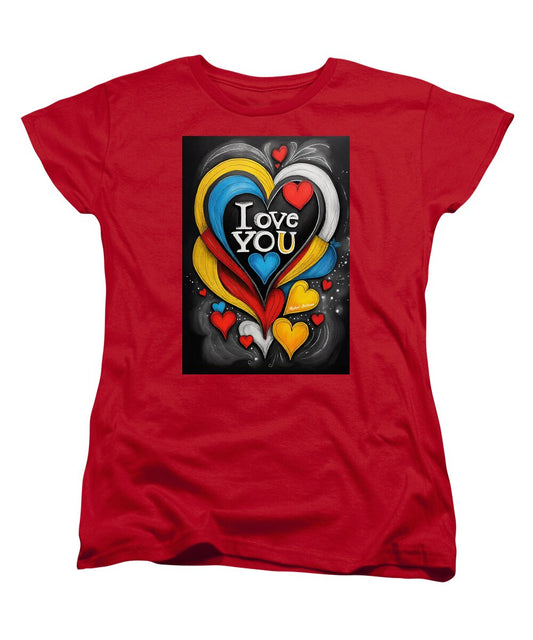 Vibrant Love - Women's T-Shirt (Standard Fit)