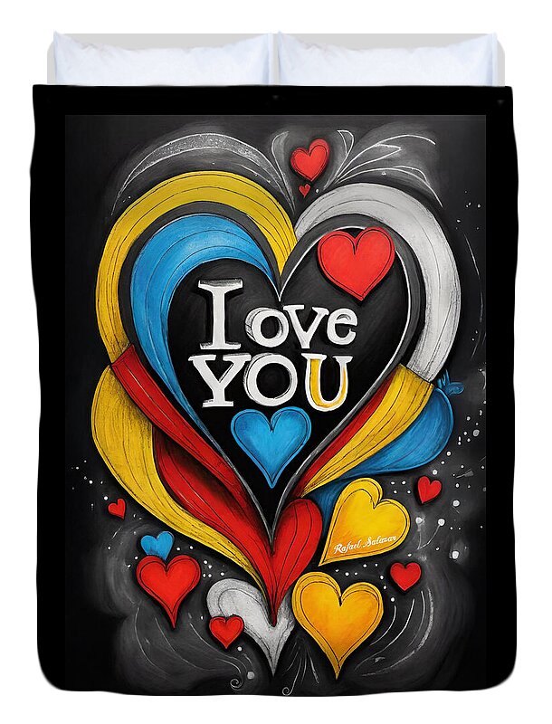 Vibrant Love - Duvet Cover