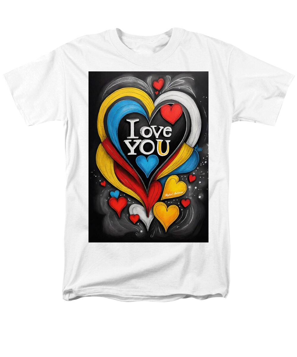 Vibrant Love - Men's T-Shirt  (Regular Fit)