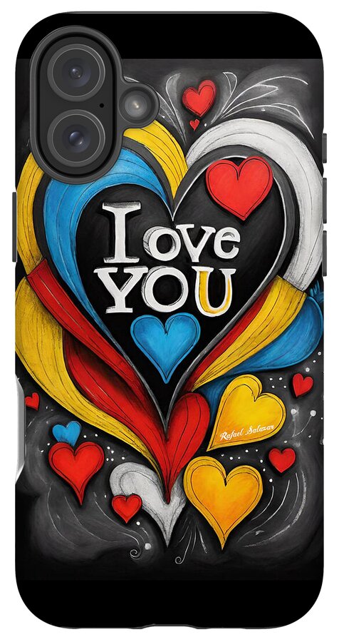 Vibrant Love - Phone Case