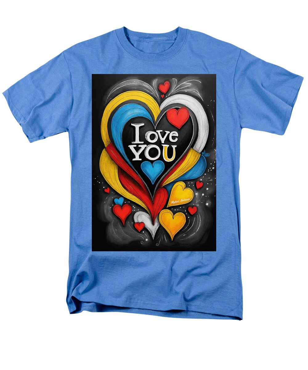 Vibrant Love - Men's T-Shirt  (Regular Fit)