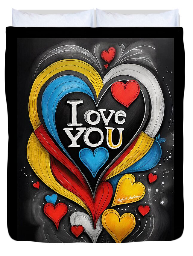 Vibrant Love - Duvet Cover