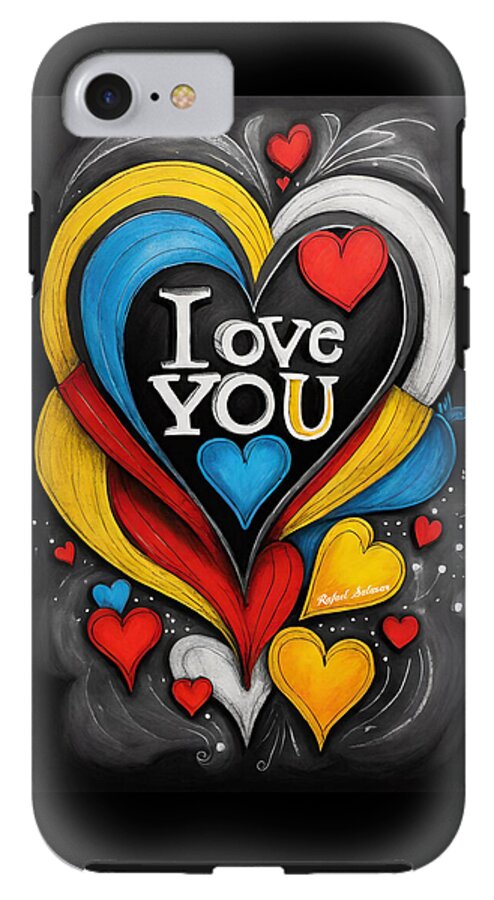 Vibrant Love - Phone Case