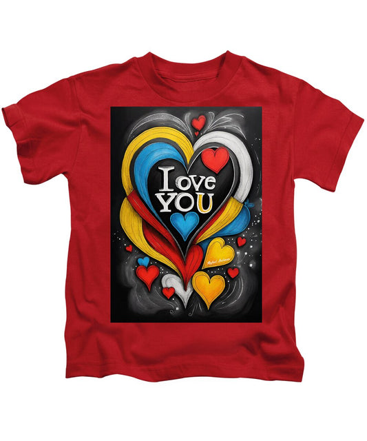 Vibrant Love - Kids T-Shirt