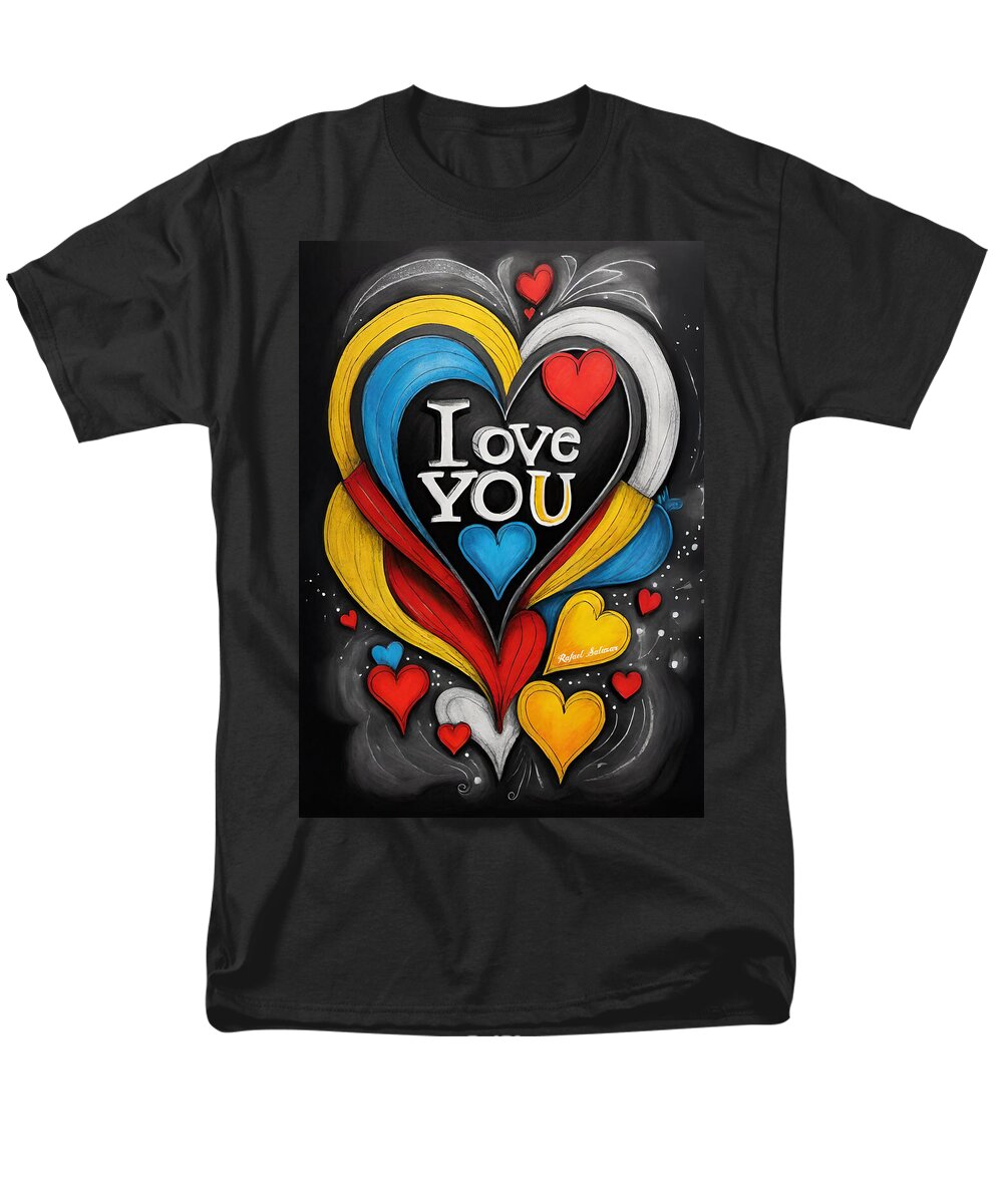 Vibrant Love - Men's T-Shirt  (Regular Fit)