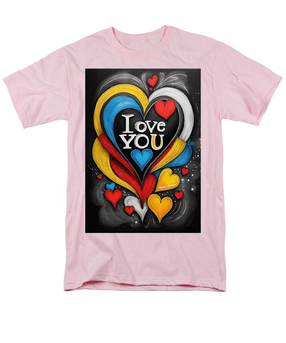 Vibrant Love - Men's T-Shirt  (Regular Fit)