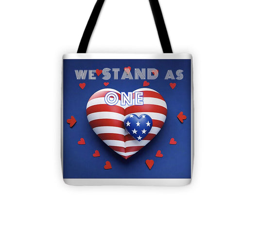 We Stand as One - Tote Bag