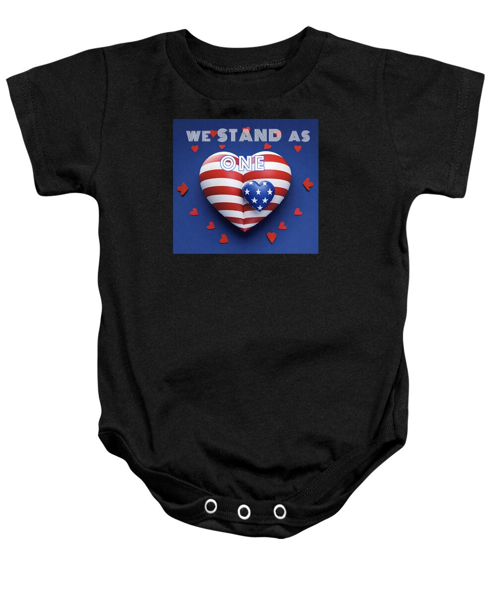 We Stand as One - Baby Onesie