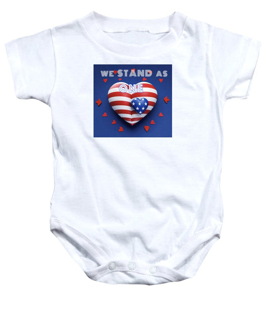 We Stand as One - Baby Onesie