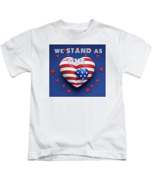 We Stand as One - Kids T-Shirt