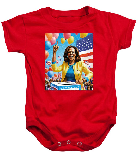 When We Vote We Win - Baby Onesie