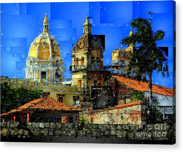Acrylic Print - Cartagena Colombia