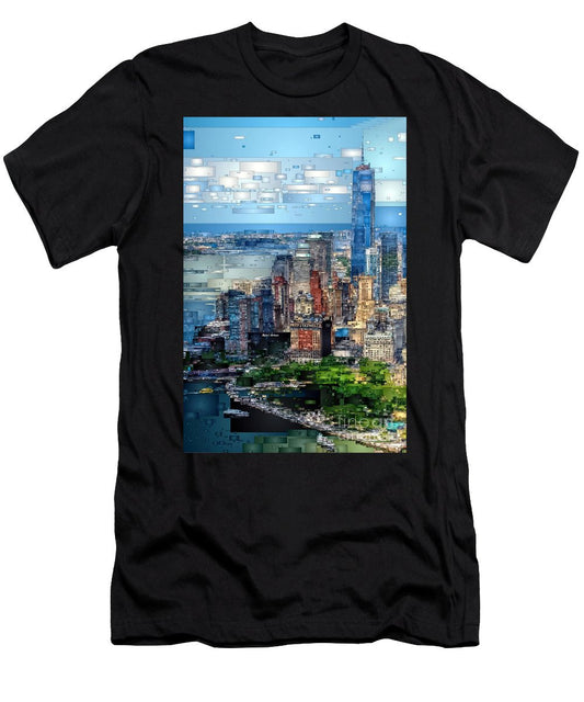 T-shirt pour homme (coupe ajustée) - Chicago, Illinois