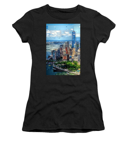 T-shirt pour femme (coupe junior) - Chicago, Illinois