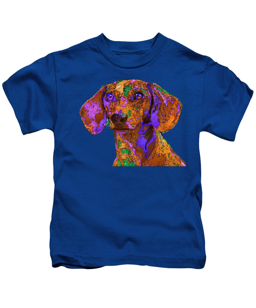 T-shirt pour enfant - Chloé. Série Pet