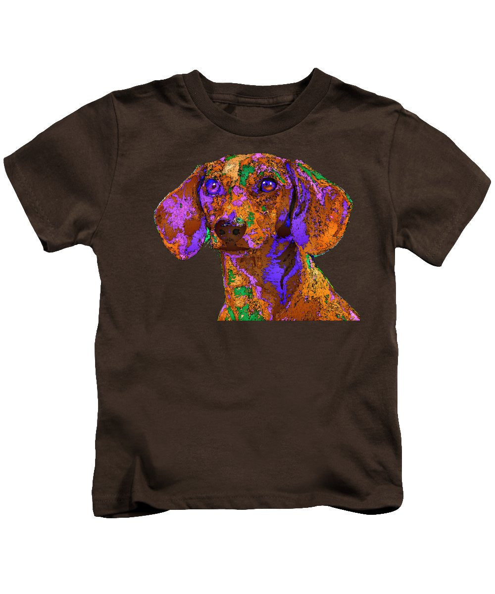 T-shirt pour enfant - Chloé. Série Pet