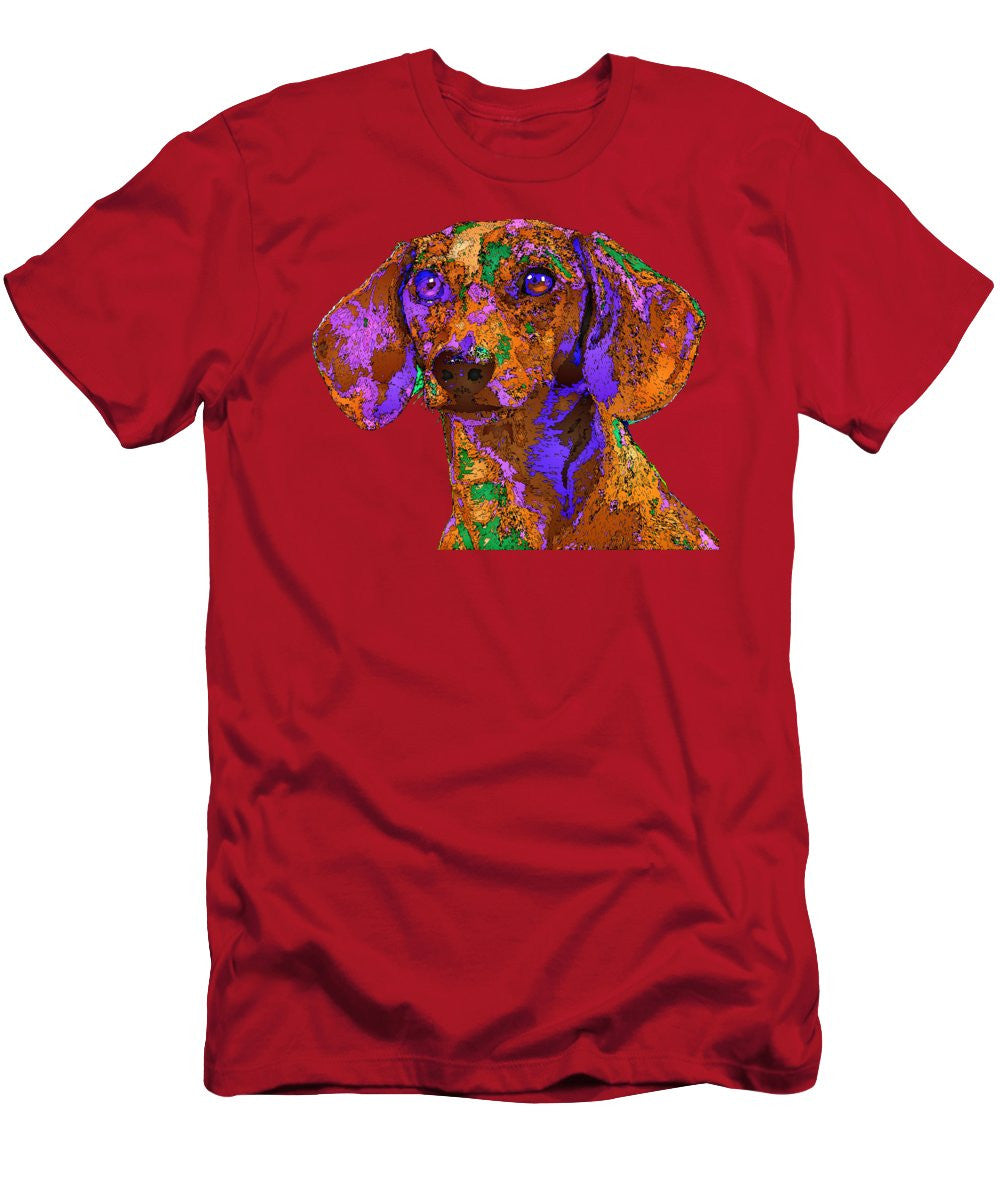 Men's T-Shirt (Slim Fit) - Chloe. Pet Series