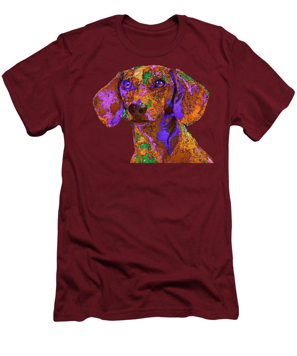 Men's T-Shirt (Slim Fit) - Chloe. Pet Series