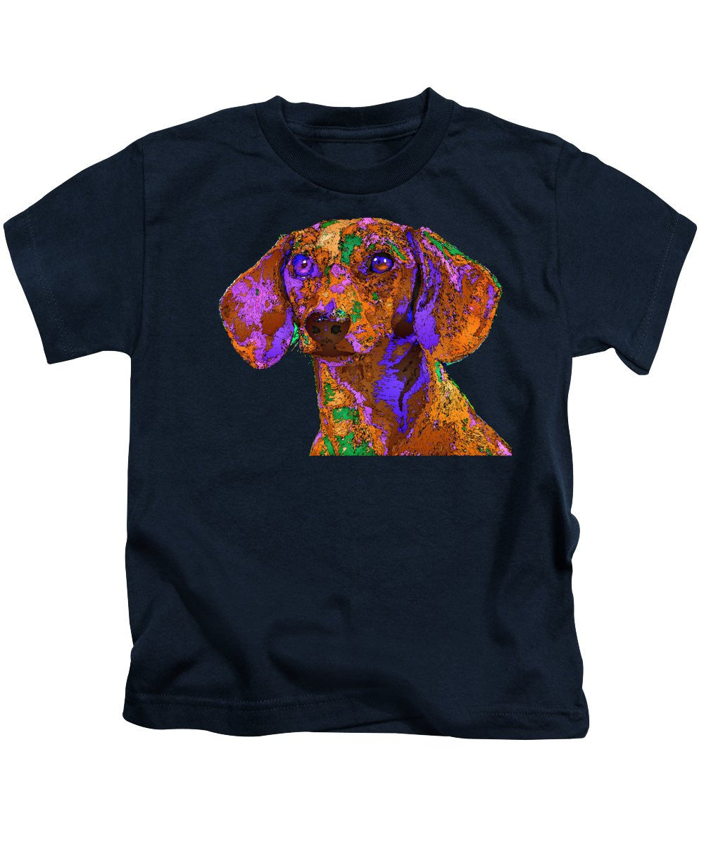 T-shirt pour enfant - Chloé. Série Pet